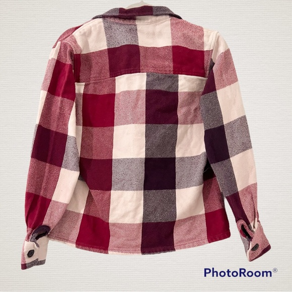 Cabela's Jackets & Coats Cabelas Flannel Button Down Shirt Jacket